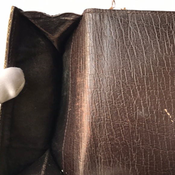 Gucci Beige Horsebit Vintage Web Gg Canvas Wallet - Picture 3 of 8